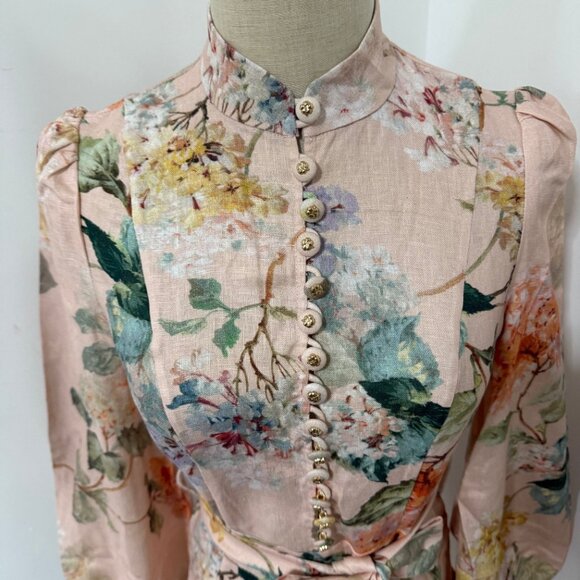 Zimmermann Illuminate Peplum Mini Dress - Picture 7 of 11